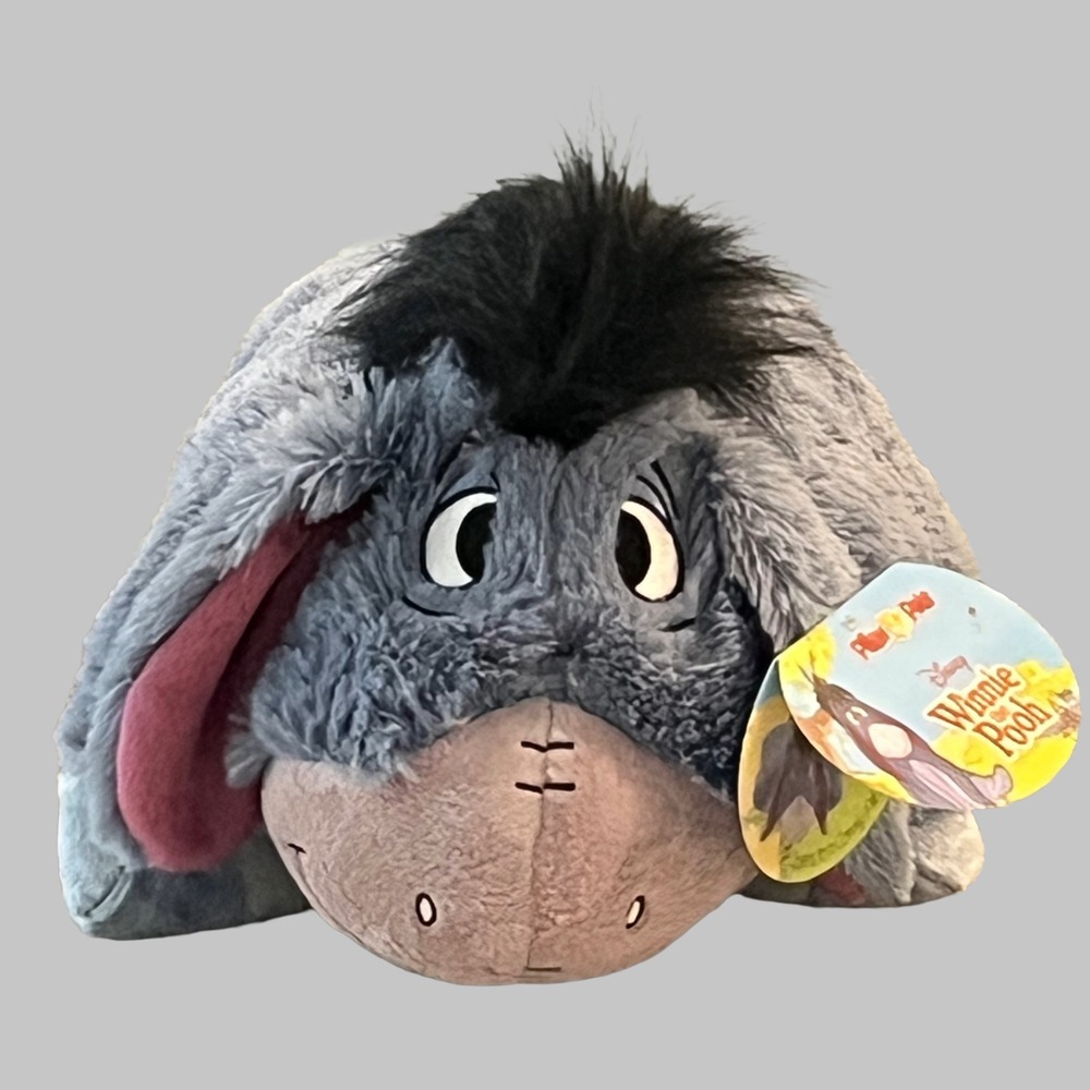 Disney Pillow Pets Winnie The Pooh Eeyore 17" New With Tags